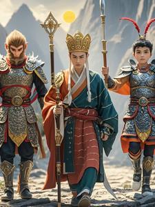 天庭三大反骨仔保护唐僧西天取经女版唐僧